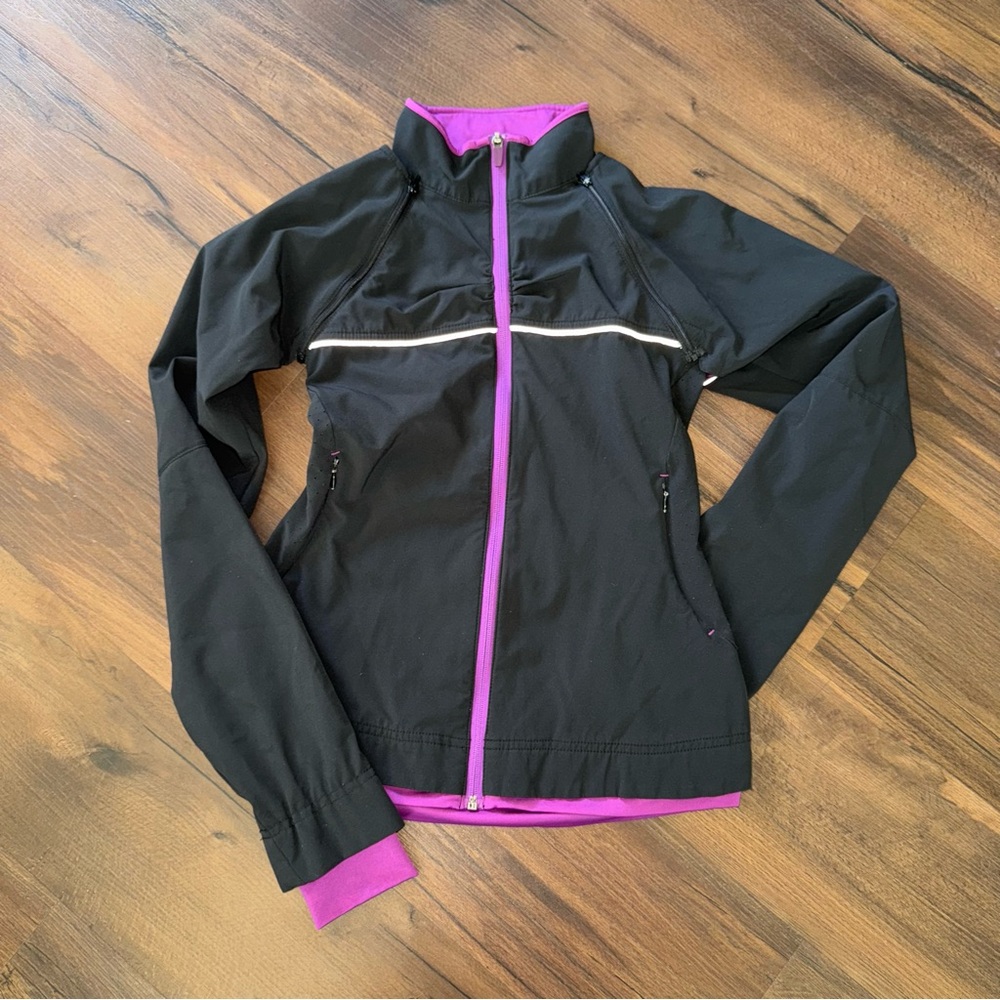 Athleta Zip Up Athletic Vented Jacket